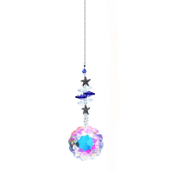 Crystal Sun Catcher Angel Heart 3 3 3