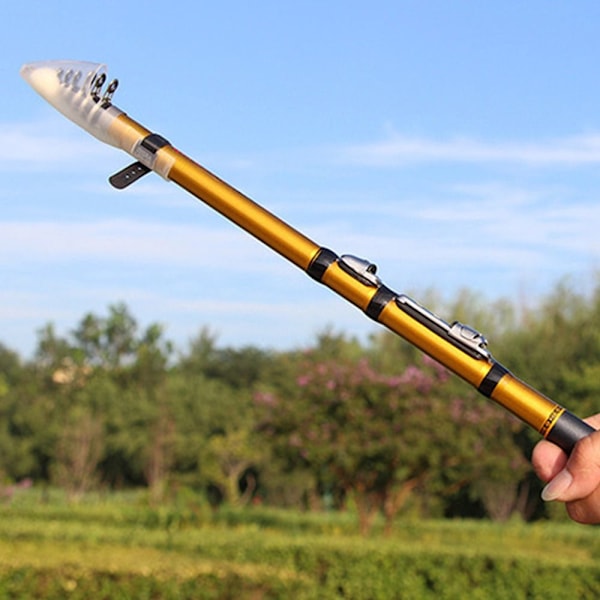 Teleskopfiskestang Pennstang GULL 2,7M 2,7M Gold 2.7m-2.7m