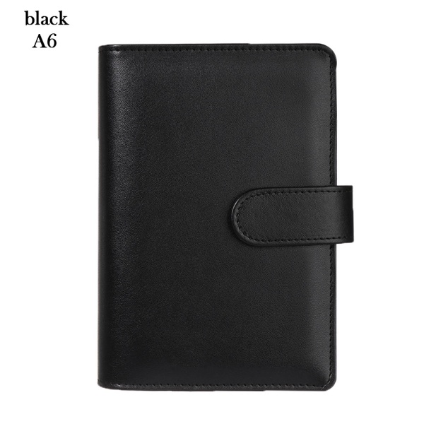 A6/A5 Notebook -filmapp Anteckningsblock Cover SVART A6 black A6