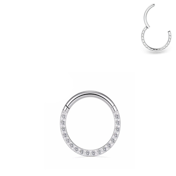 Ørestikker Tragus Øreringe SORT 10MM2 2 black 10mm2-2