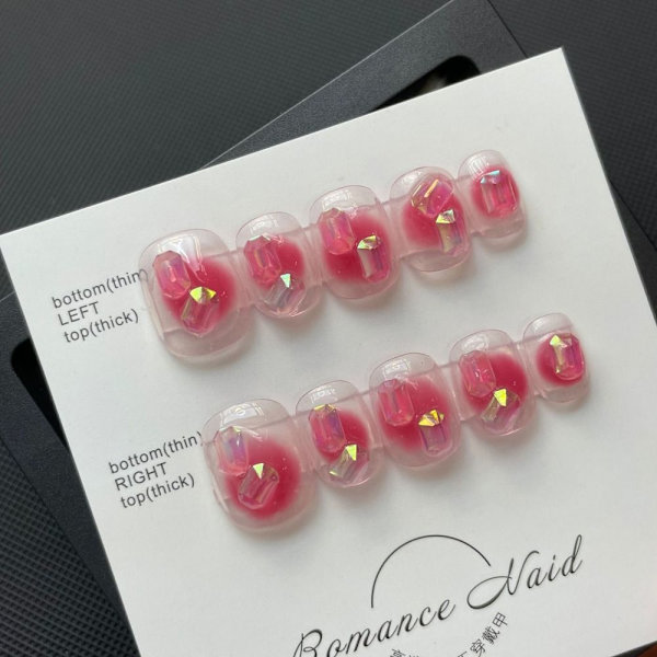Pure Manual False Nail Fake Handmade Nails S S