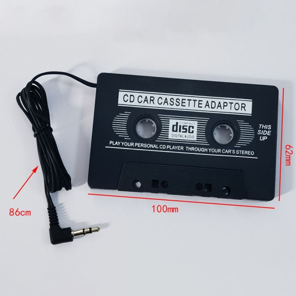Bilkassettspelare Bandadapter CD-spelare Black 1e72 | Black | Fyndiq