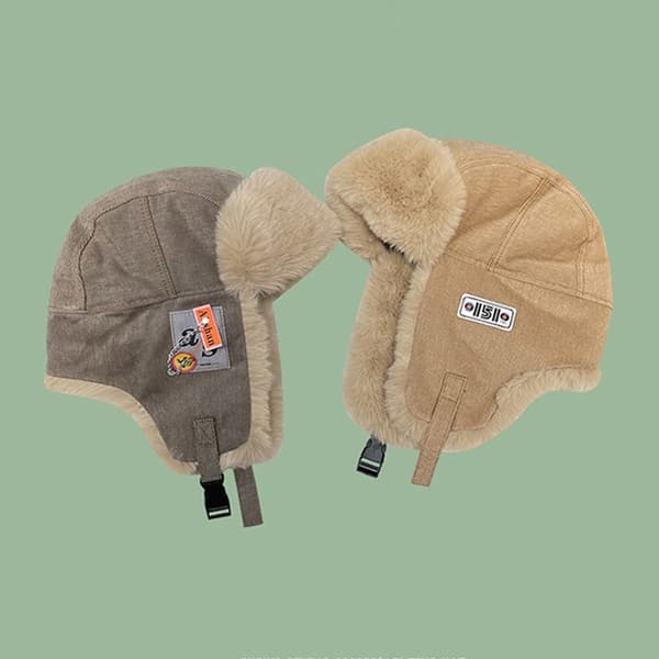 Trapper Hat Kosak Cap GRÅ grey