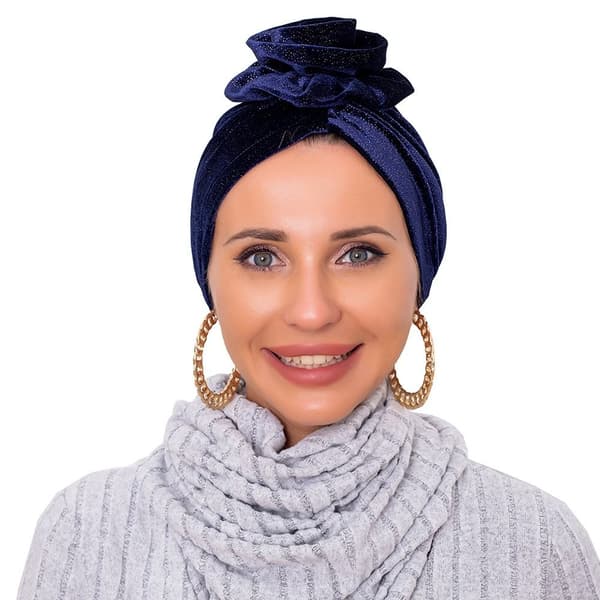Blomster pandebånd Hat Head Wrap RØD red