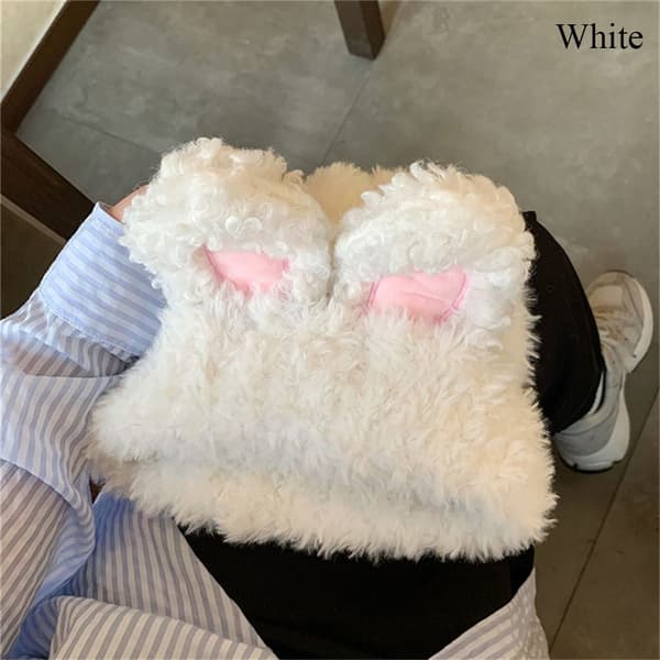 Mjuk Mössa Vit white