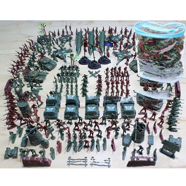 307 st Militärmodell Lekset Toy Soldier Model