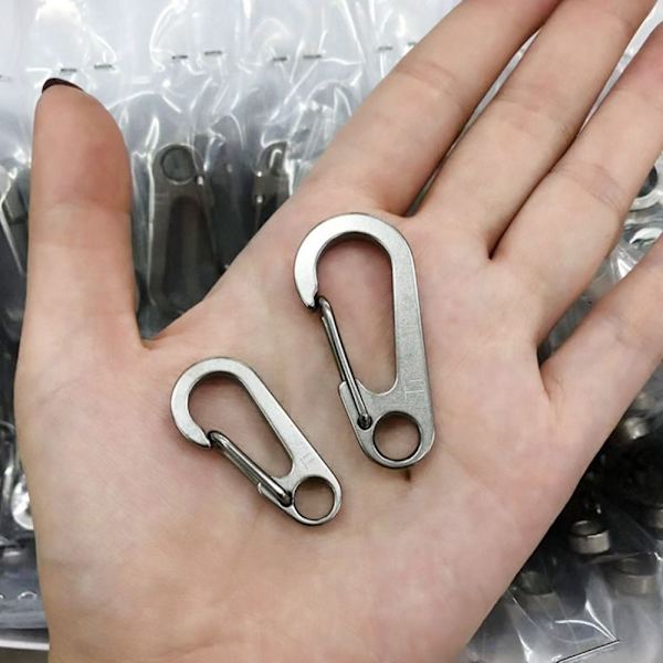D Karbinhake D-Ring Nyckelring 3 3 3