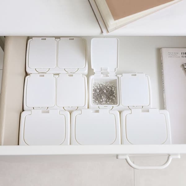Desktop Organizer bomullspinneholder 02 02 02