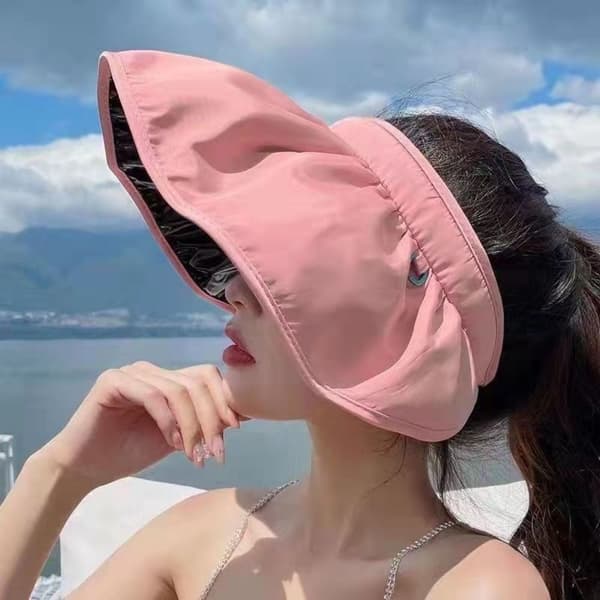 Shell Sunshade Hat Bøtte Caps ROSA pink