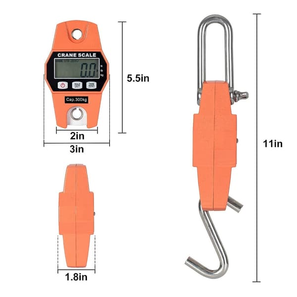 Digital Hanging Scale Crane Scale Elektronisk vægt