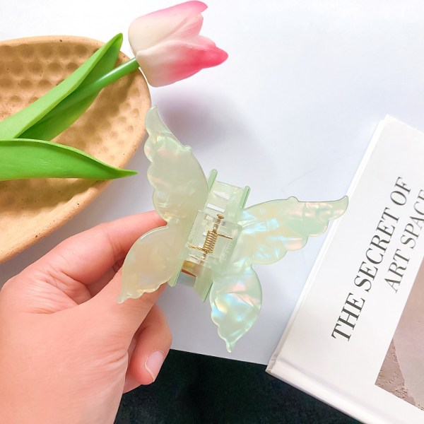 Butterfly Hiusklipsit Hiuksiin tarttuva SININEN Blue