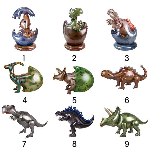 Dinosaurusteema Ilmapallot Sarjakuva Egg Dragon 2 2 2
