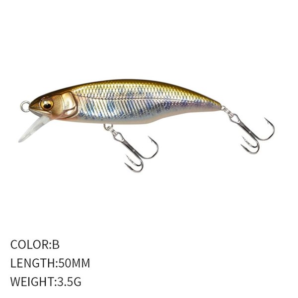 uppoava Minnow Baits Fish Hooks B B B