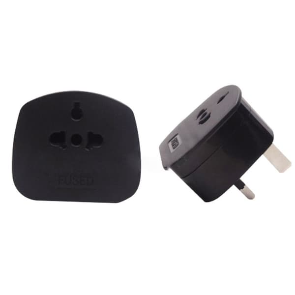 Strømstik Holiday Adapter SORT black
