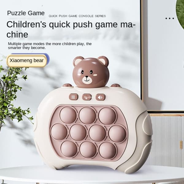 Trykk på Music Game Machine Speed Push for å bryte Kid Game Learning Machine