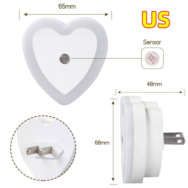 Nattljus Varmt ljus VARMT VIT EU EU Warm White EU-EU