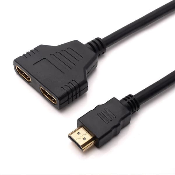HDMI Splitter Adapter Video Kabel Adapter Wire