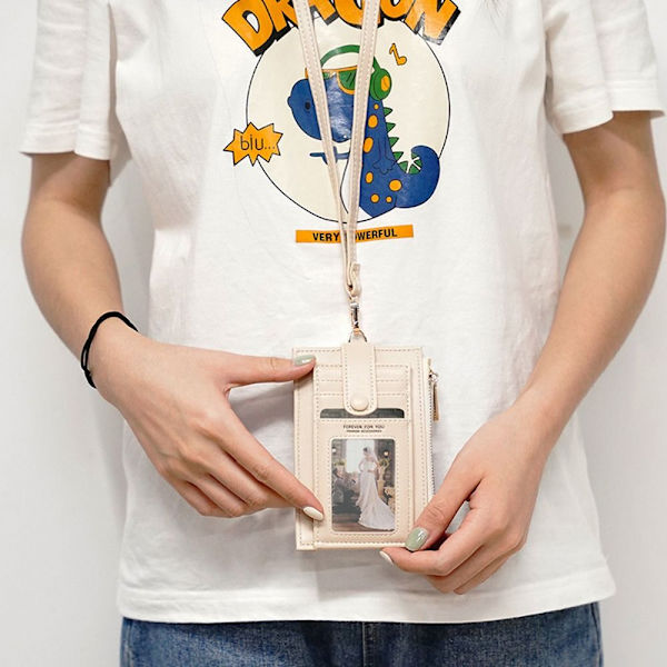 Kort Badge Holder Kort Taske SORT black