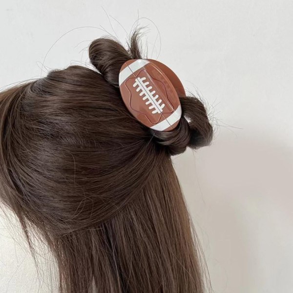 Rugby Hårklo Hårklemmer Sports Hårtilbehør