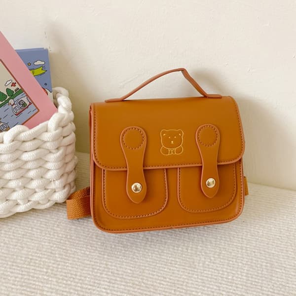 Børnerygsæk Shool Bag BRUN Brown