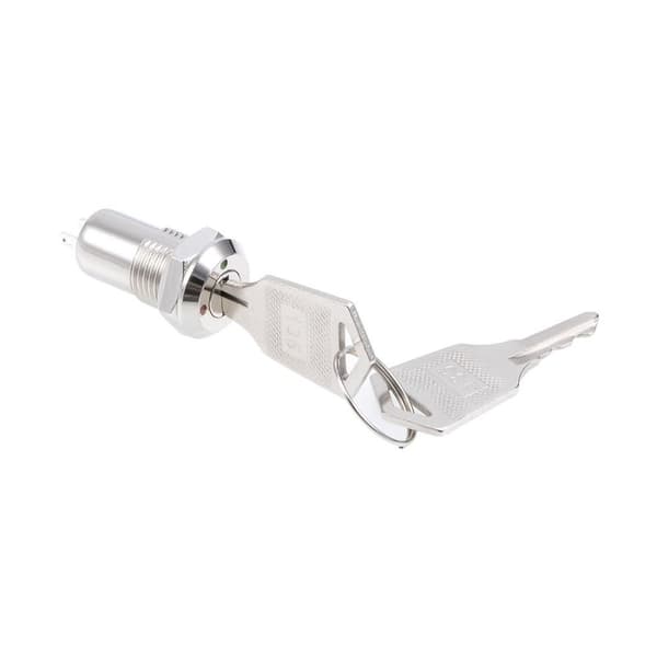 Tryckknappsbrytare 12mm 2 lägen