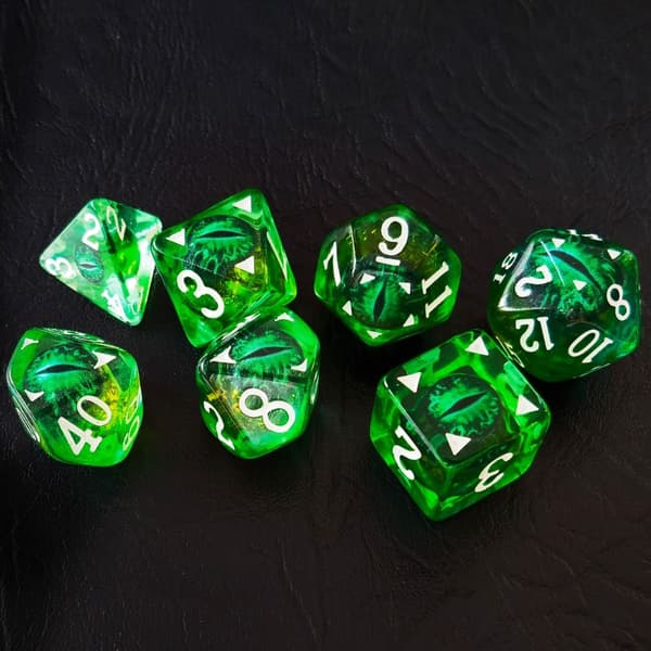 Dragon Eye Terning Longan Terning GRØN Green