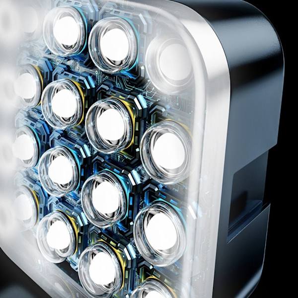 LED-selfievalovalolamppu B B B