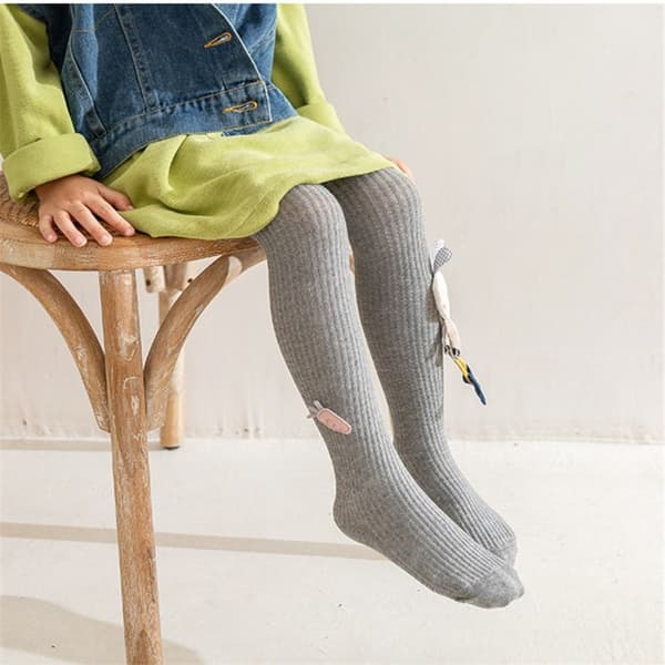 Barnetights Barnestrømpebukse GRÅ L Grey L