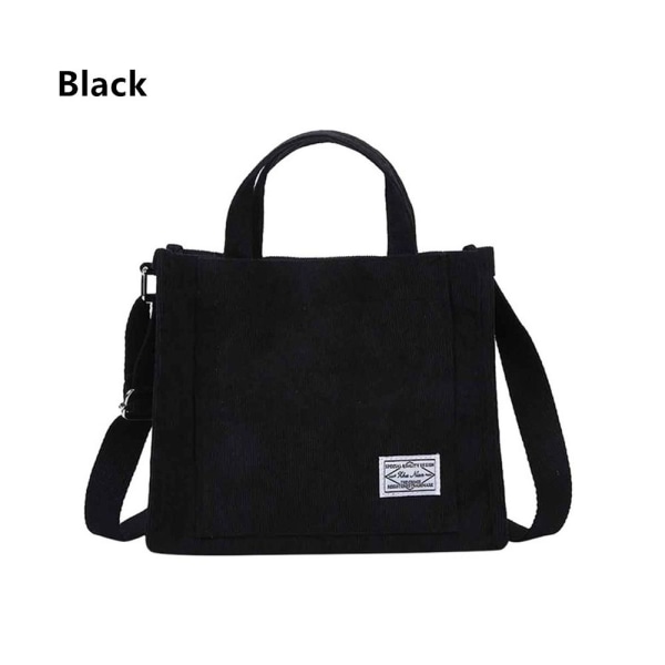 Dragkedja Axelväska Messenger Bags SVART black