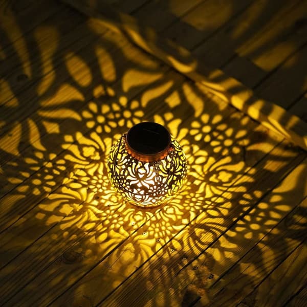 Morrocan Lanterne Havelampe SORT black