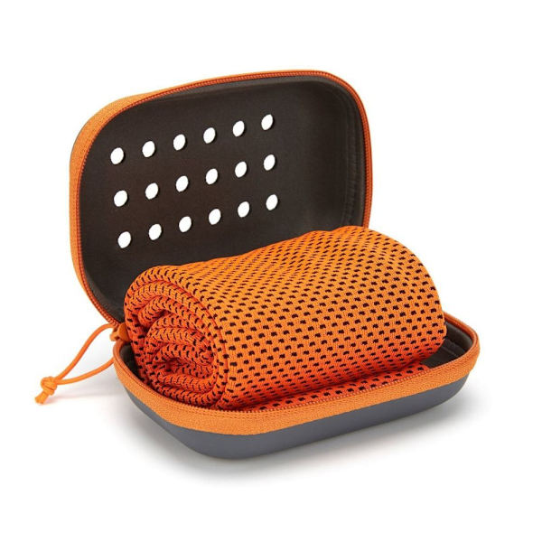 Kylmä urheilupyyhe Fitness Viileä pyyhe ORANSSI Orange