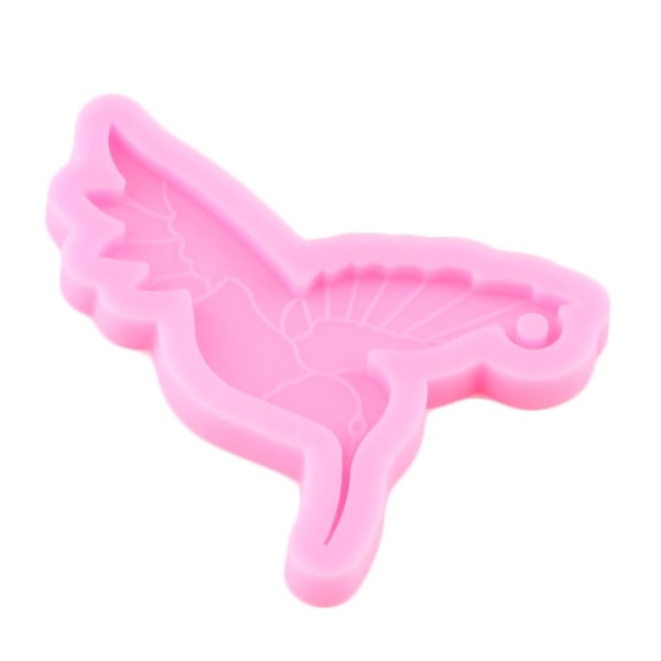 2 STK Resin Hummingbird Mold Nøglering Form Silikone Form