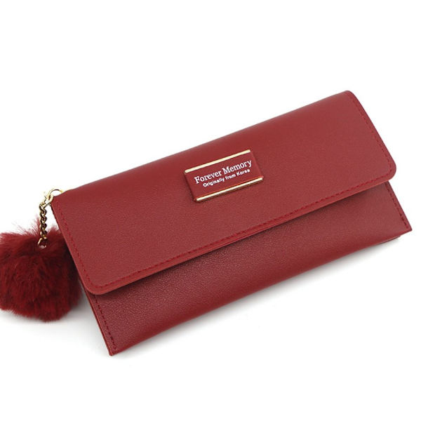 Lady Long Purse -korttikotelot, PUNAINEN red