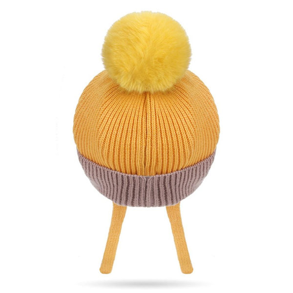 Neulottu baby cap COFFEE coffee