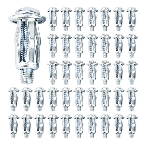 50stk M4 Jekkmutter Kronbladmutter 50STK 50STK 50Pcs