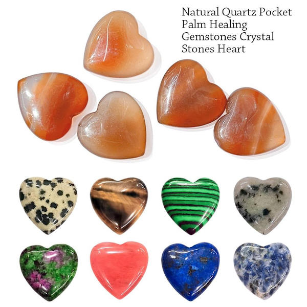 10 kpl/pakkaus Crystal Natural Stone Healing Crystal 2 2 2