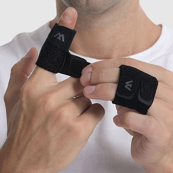 2STK Sports Finger Sleeves Fingerbeskyttelse LDOUBLE DOBBEL Ldouble