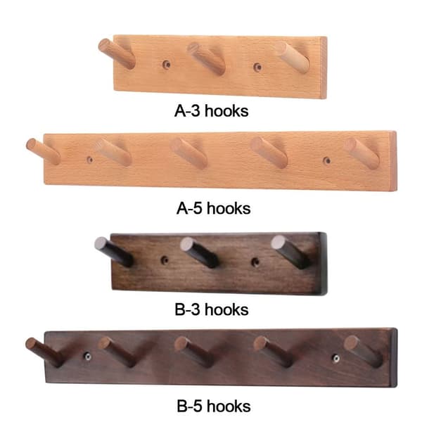 Träkrokar Kappa Klädhängare Ställ B-3 HOOKAR B-3 HOOKS B-3 hooks