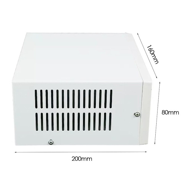 Indkapsling Project Case Junction Box 80X200X160MM 80x200x160mm