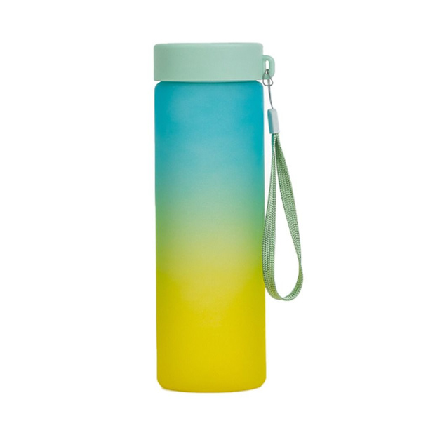 Vandkop Gym Plastic Cup BLÅ GUL BLÅ GUL Blue Yellow