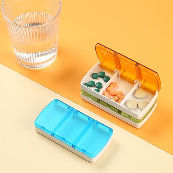 Pill Box Case BLÅTT blue