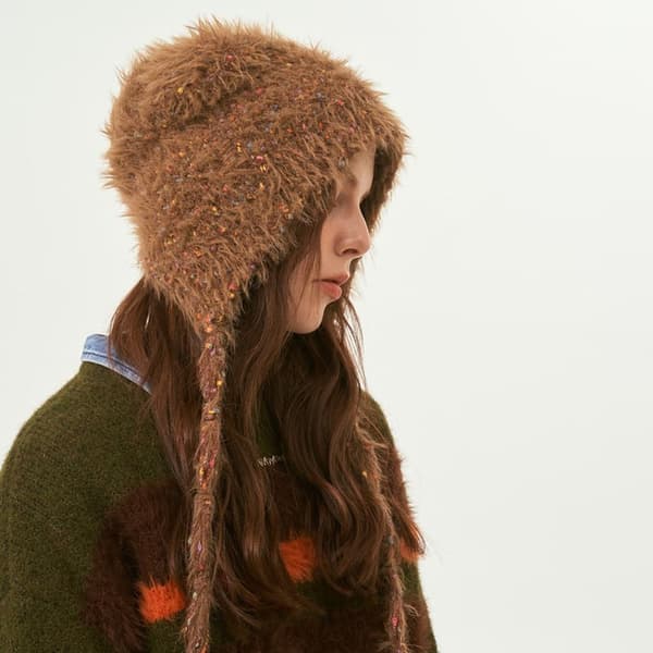 Bear Cap Beanies Cap COFFEE coffee