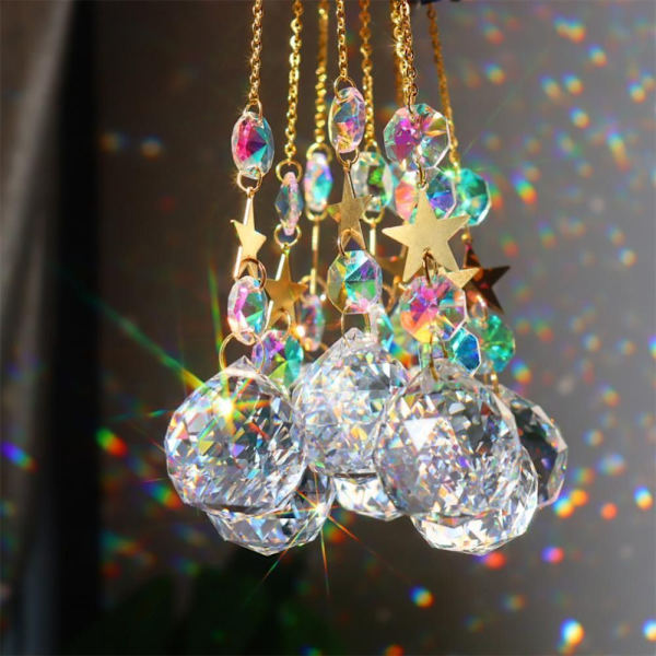 Sun Catchers pyöreä kristallirengas 1 1 1