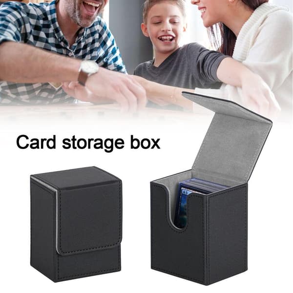 Spil MTG Samlekort Holder Deck Box RØD RØD Red