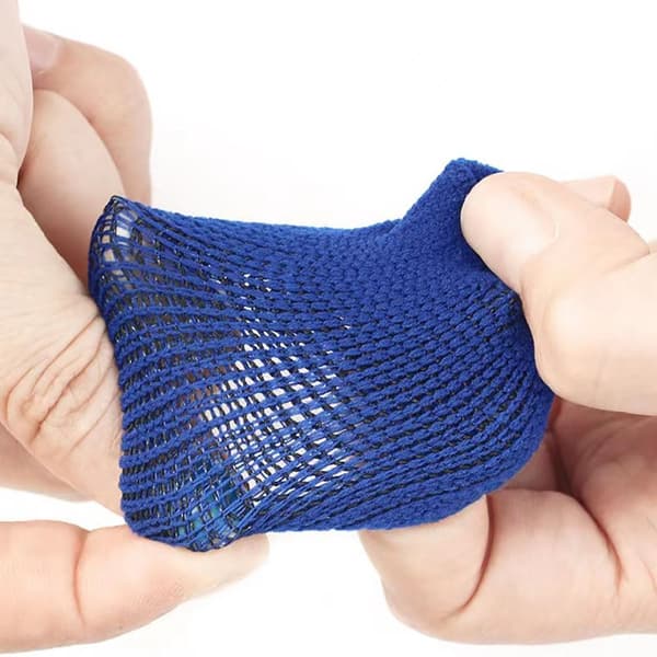 10 STK Fingerermer Fingersenger GRÅ grey