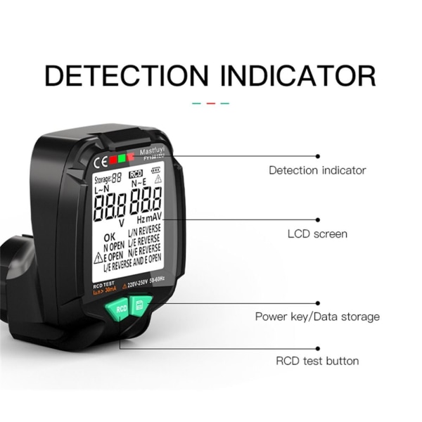 Socket Tester Polarity Phase Pheck Detector US US US