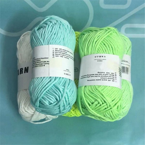 Luminous Chunky Garn Gløder i Mørket G004 G004