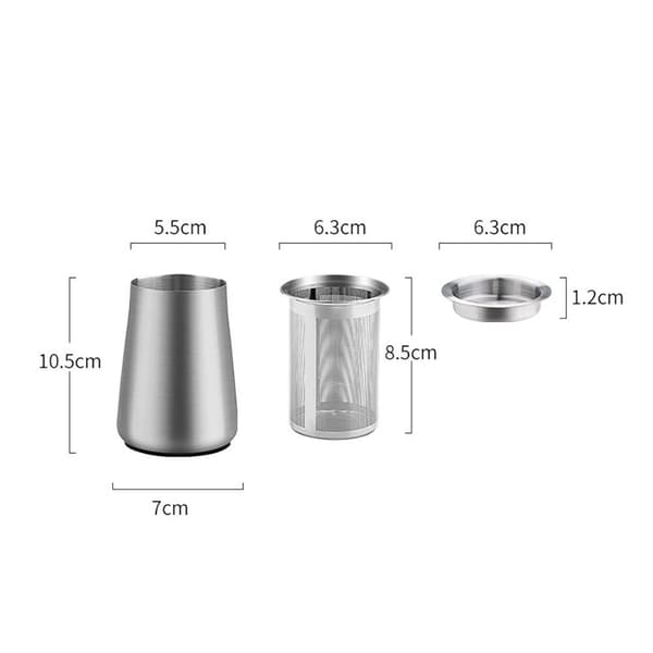 Kaffesilkopp Kaffedoseringskopp Mesh kaffesilkopp