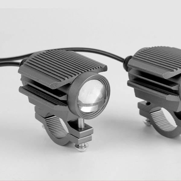 1/2kpl LED-ajovalo Moottoripyörän ajovalot 2kpl 2kpl 2pcs
