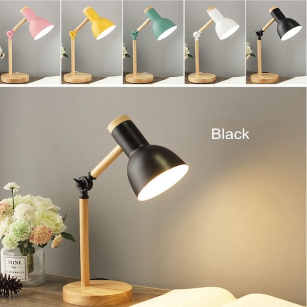 Læsebordslampe Skrivebordslampe SORT black